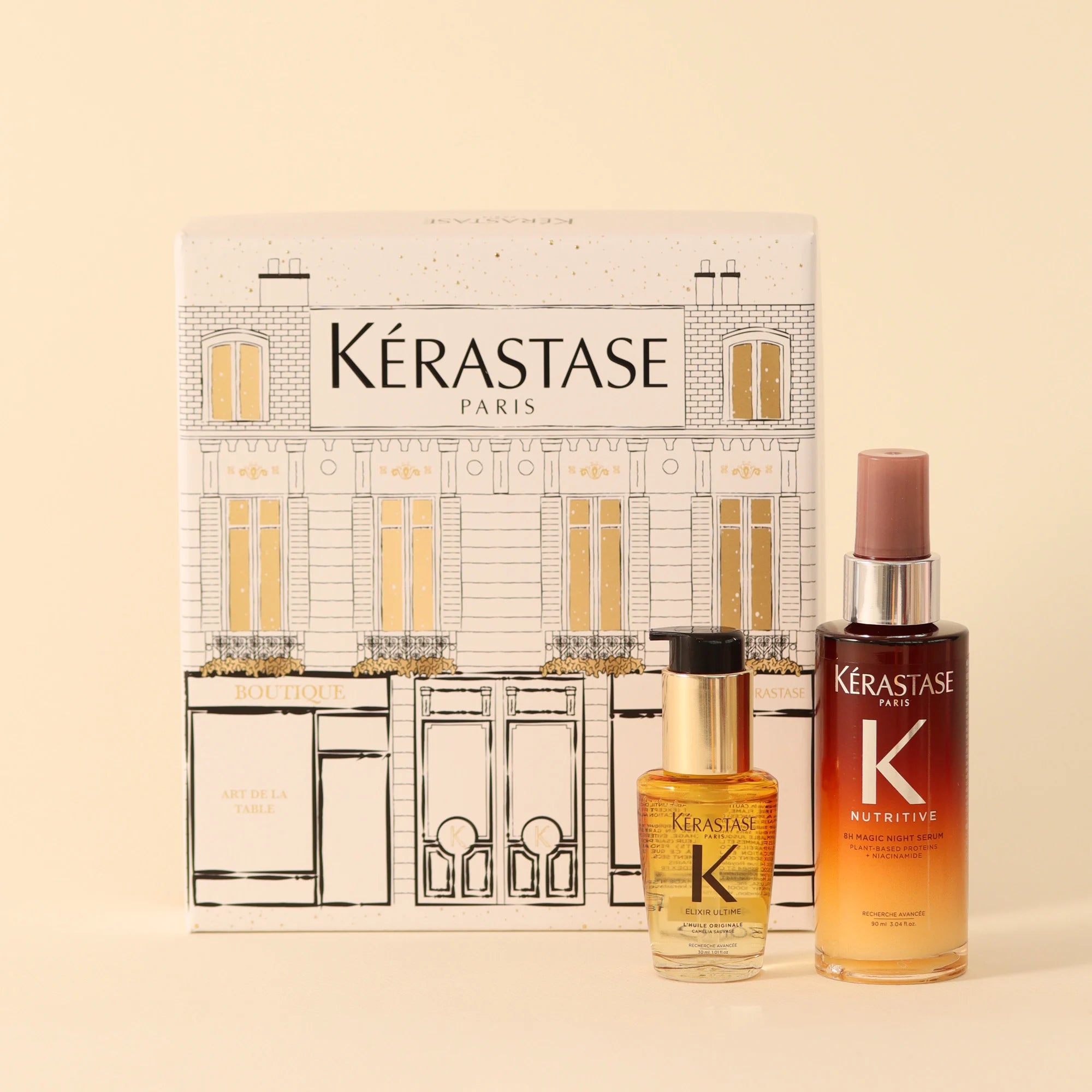 Coffret des Fêtes - Sérum 8h et Huile Elixir