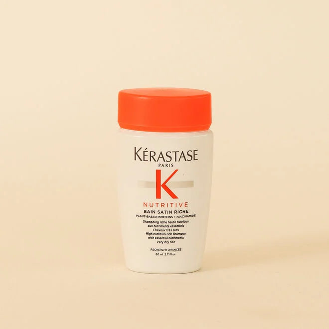 Bain satin riche format voyage - 80ml