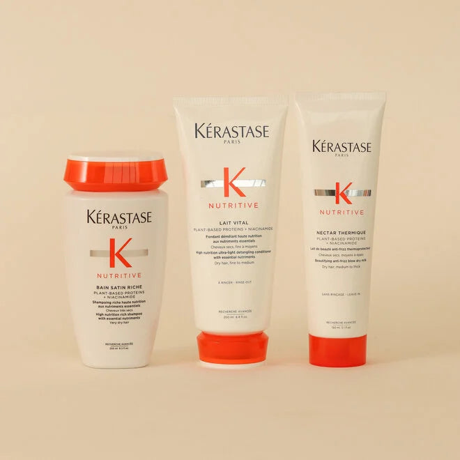 Nourishing and hydrating routine for medium to thick hair