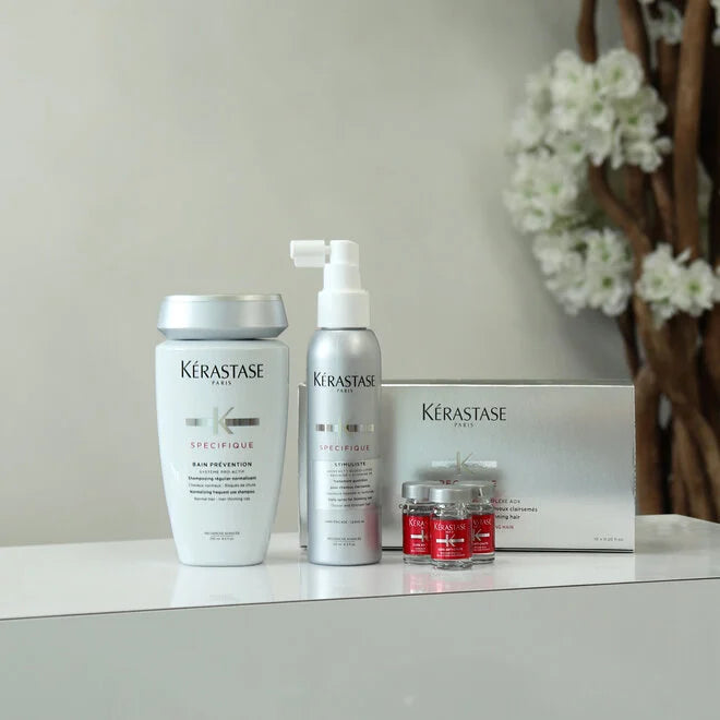 Intensive and preventative specific routine for thinning hair